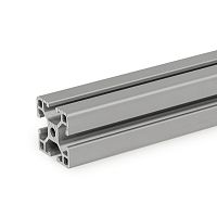 Anodized aluminum profile GN 10irectangularfor heavy loadsprotection