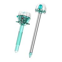 Laparoscopic trocar Endopasswith insufflation tapwith sleevesingle use