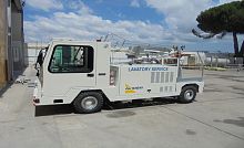 Self-propelled lavatory truck VSTM 737for airport