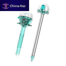 Laparoscopic trocar Endopasswith insufflation tapwith sleevesingle use