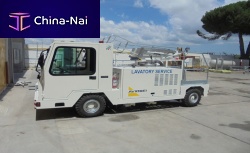 Self-propelled lavatory truck VSTM 737for airport