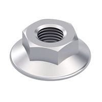 Cylindrical nut 3842345081galvanised steelthreaded