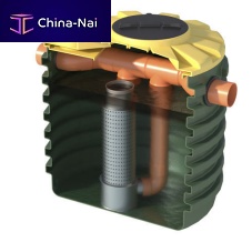High-density polyethylene (HDPE) oil separator COALESCENCEsteel