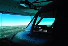 Flight simulator FNPT II / FTD / FFS trainingcockpit