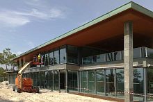 Structural glass panel DURIPANELtransparentfor facade