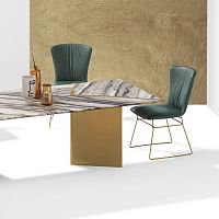 Contemporary chair DEXTER indoorfabricleather