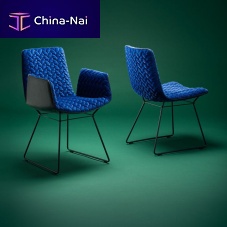Contemporary chair AMELIEindoorfabricleather