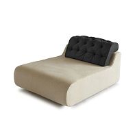 Contemporary chaise longue BACOfabriccommercialFSC ecolabel