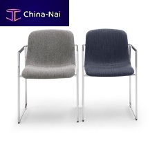 Contemporary chair FRAME IIindoorfabricmetal base