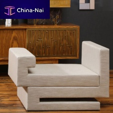 Contemporary ottoman AKTISlinencustomhandmade