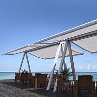 Fabric shade structure UVE home