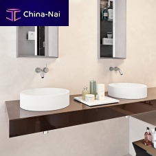 Wooden vanity top UPmarbleSolid Surface