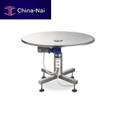 Motor-driven rotary table RD 120horizontalfor the food industrylinear