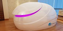 Isolation tank with chromotherapy lamps Dreampod V2with sonotherapy speakers