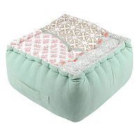 Contemporary pouf cottonsquareliving room
