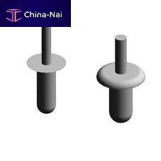 Blind rivet countersunk headflat-headlarge head