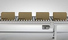 Roller conveyor horizontaltransporthandling