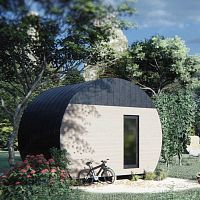 Wooden garden cabin BUNGALOWcontemporarytraditionalprefab