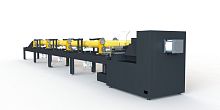 Automatic pipe threading machine