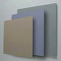 Wall-mounted decorative panel antibacterialpolymercolored
