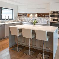 Contemporary kitchen CHELSEAwoodenPETisland
