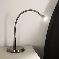 Bedside table lamp TULIPstainless steelnickelcontemporary