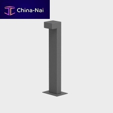 Public space bollard light TOMSK contemporarysteelPMMA