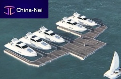Floating dock MOORING Pmooringfor marinasboat
