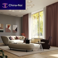 Ceiling mounted curtain track CASPER wall-mountedcord-operatedmanual