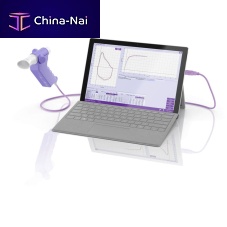 Computer-based spirometer 2700-3hand-heldfor emphysema detectionwith USB connection