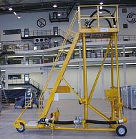 Movable access platform fixed