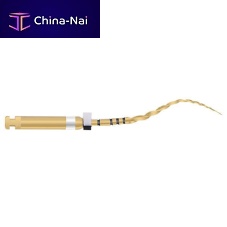 Rotary endodontic file for root canal treatmentNiTi