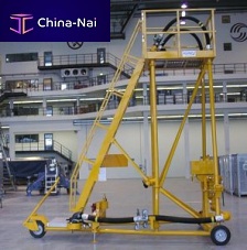 Movable access platform fixed