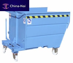 Waste tilt truck for bulk materialsfor scrapwheeled