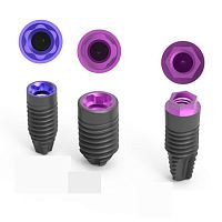 Cylindrical dental implant Externa®titaniuminternalexternal