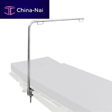 L-hape anesthesia screen operating table-mounted