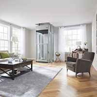 Electric elevator HOMELIFT TRIO+ commercialhomemachine room-less