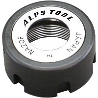 Cylindrical nut NA Fmetalfor collets