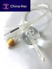 Urine drainage catheter RocaFlowvesicalballoontriple-lumen
