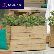 Wooden planter MADERArectangularcontemporaryoutdoor
