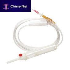 Blood transfusion set BTSETwith drip chamberwith stopcock