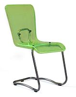 Contemporary chair KIASMAindoorfabricpolycarbonate