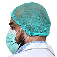 Bouffant scrub cap non-wovendisposablebreathable