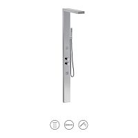 Thermostatic shower column MA800CCcommercialwith hand shower
