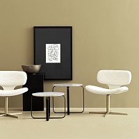Contemporary chair RESTindoorfabricleather