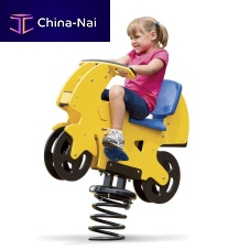 Steel spring rocker SIDEWINDER CYCLEplastictransport1-seat
