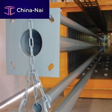 Steel powder coating