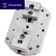 Locking clamp collet chuck 2-jaw module
