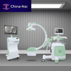 Mobile C-arm DIGISCAN S20with flat panel detectorwith video columnwith integrated video monitor