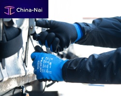 Ramp agent gloves GRAUPELwaterproofhandling